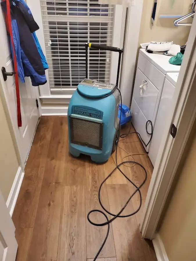 Commercial dehumidifier deployed for Crawl Space Restoration in East Flat Rock