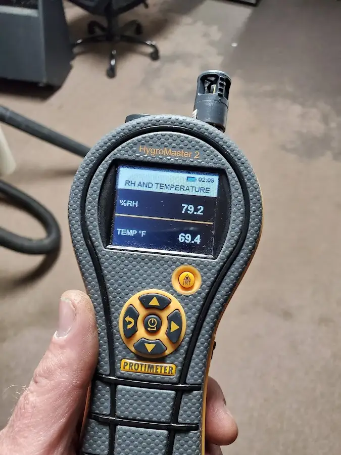 Moisture meter humidity assessment for Fire & Smoke Damage Restoration in East Flat Rock